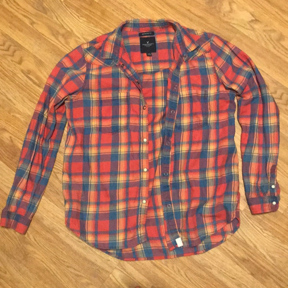 American Eagle Boyfriend Fit Flannel